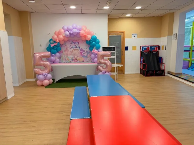 Zona de trabajo del salón Momentos Mágicos